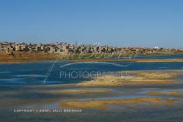 Image du Maroc Professionnelle de  Barrage de Laayoune sur la Sakia Al Hamra près de Laayoune 25 Mars 2006. (Photo / Abdeljalil Bounhar)

 